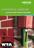 III Horizontal Barriers against Rising Damp in Mansonry