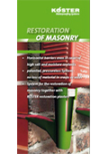 Horizontal barriers and restoration of masonry
